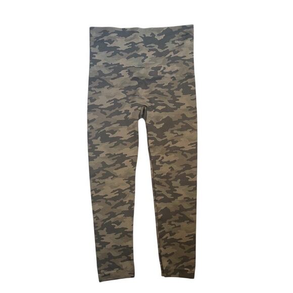 SPANX Seamless Camo Print Leggings Large - Picture 2 of 4